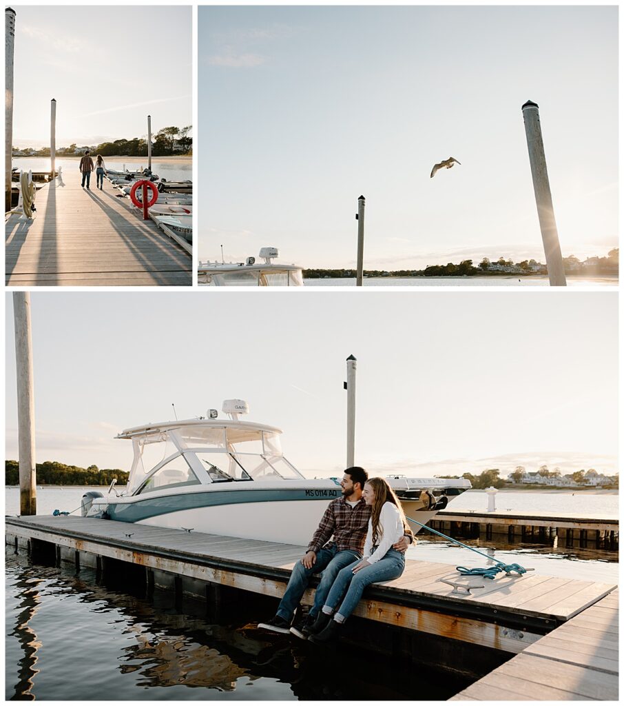 cape cod engagement, onset beach engagement, cape cod beach engagement