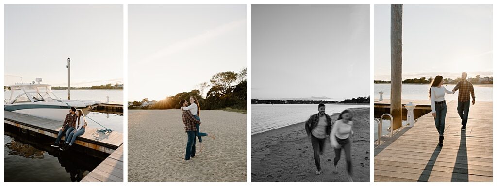 cape cod engagement, onset beach engagement, cape cod beach engagement