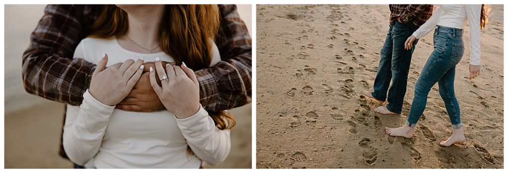 cape cod engagement, onset beach engagement, cape cod beach engagement