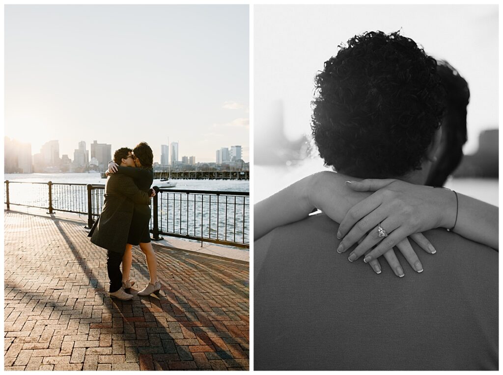 boston proposal piers park photographer