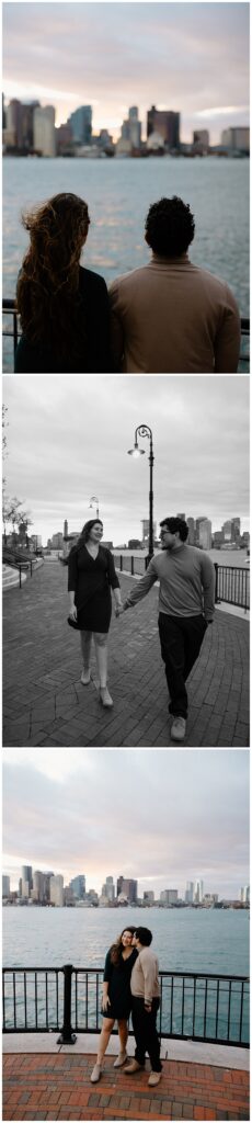 boston proposal photographer piers park 